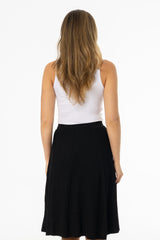 White Ribbed Tank Top
