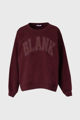 Burgundy Blank Sweatshirt