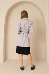 Grey Wool Coat