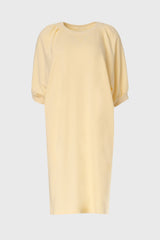 Yellow French Terry Dress