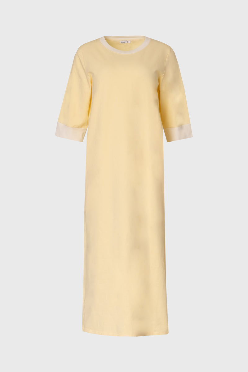 Yellow Contrast T-Shirt Dress BLANK Yellow Contrast T-Shirt Dress BLANK