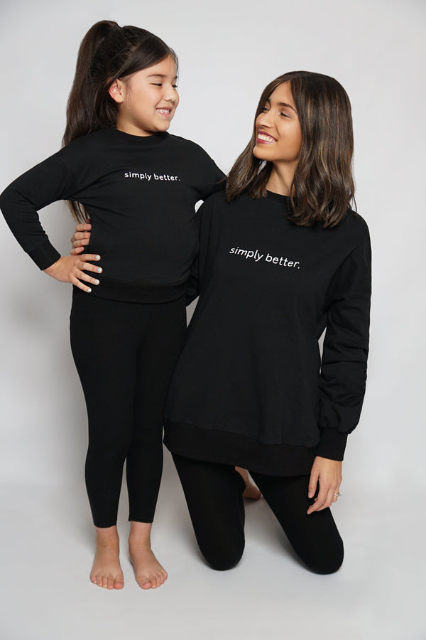 Black Simply Better Sweatshirts