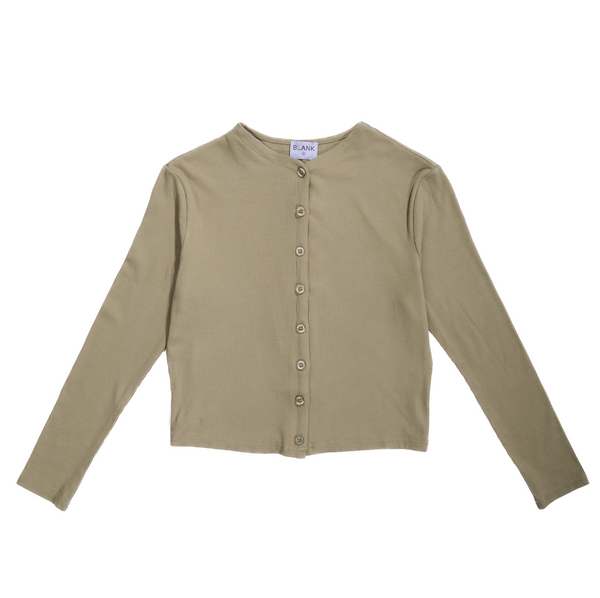 Sage Ribbed Cardi