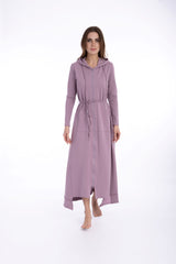 Lavender Maxi Sweatshirt Dress